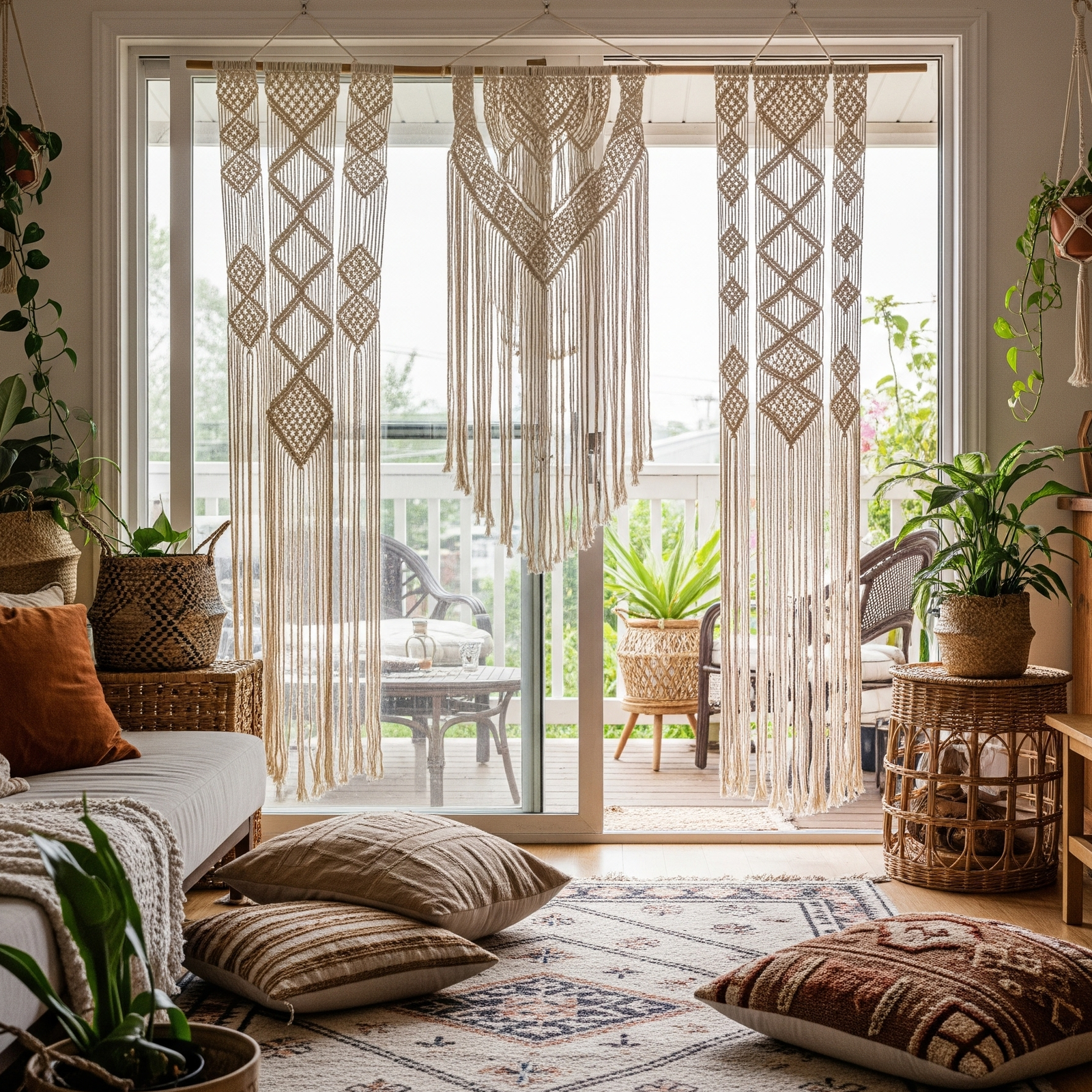 sliding glass door drapery ideas