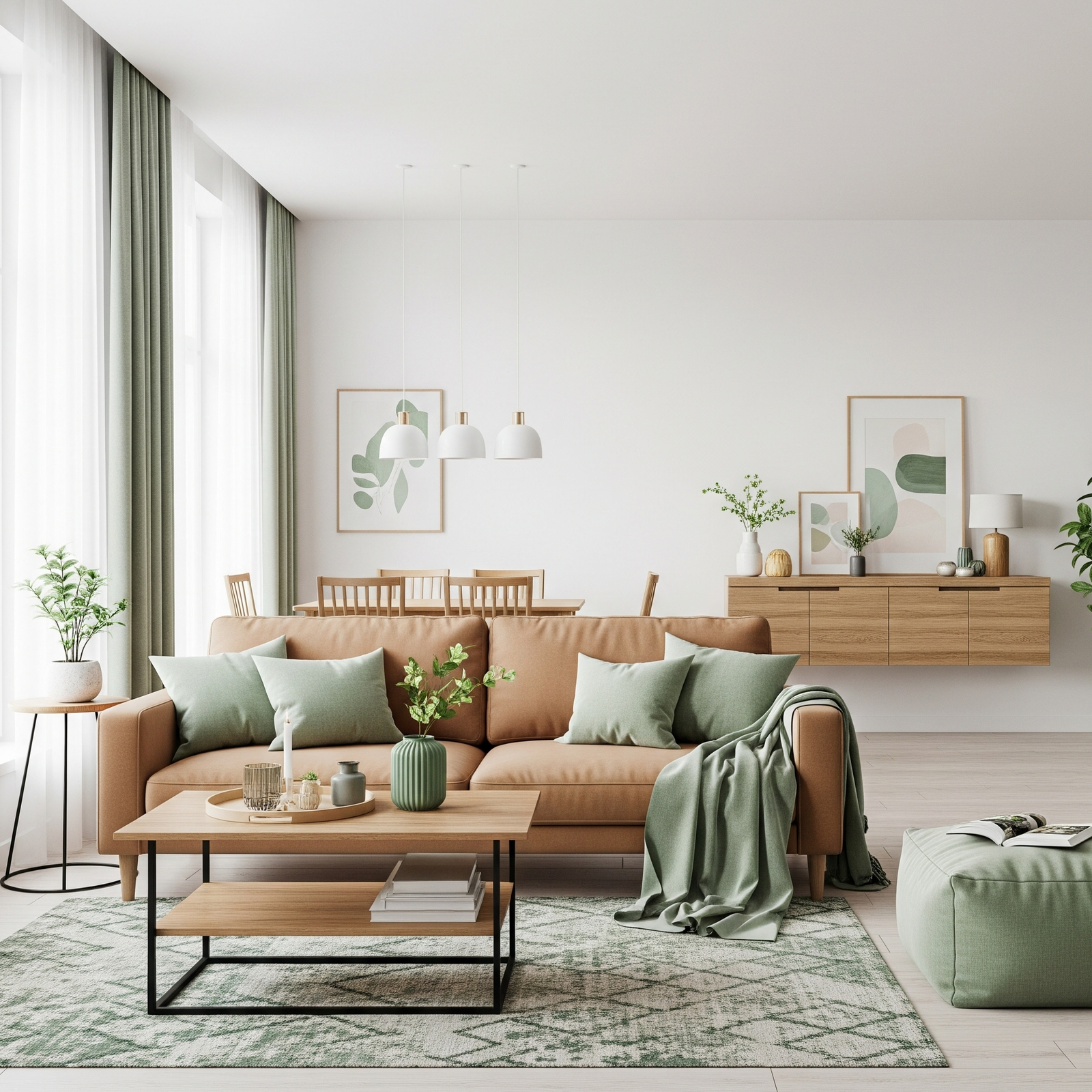 living room colors for brown couch