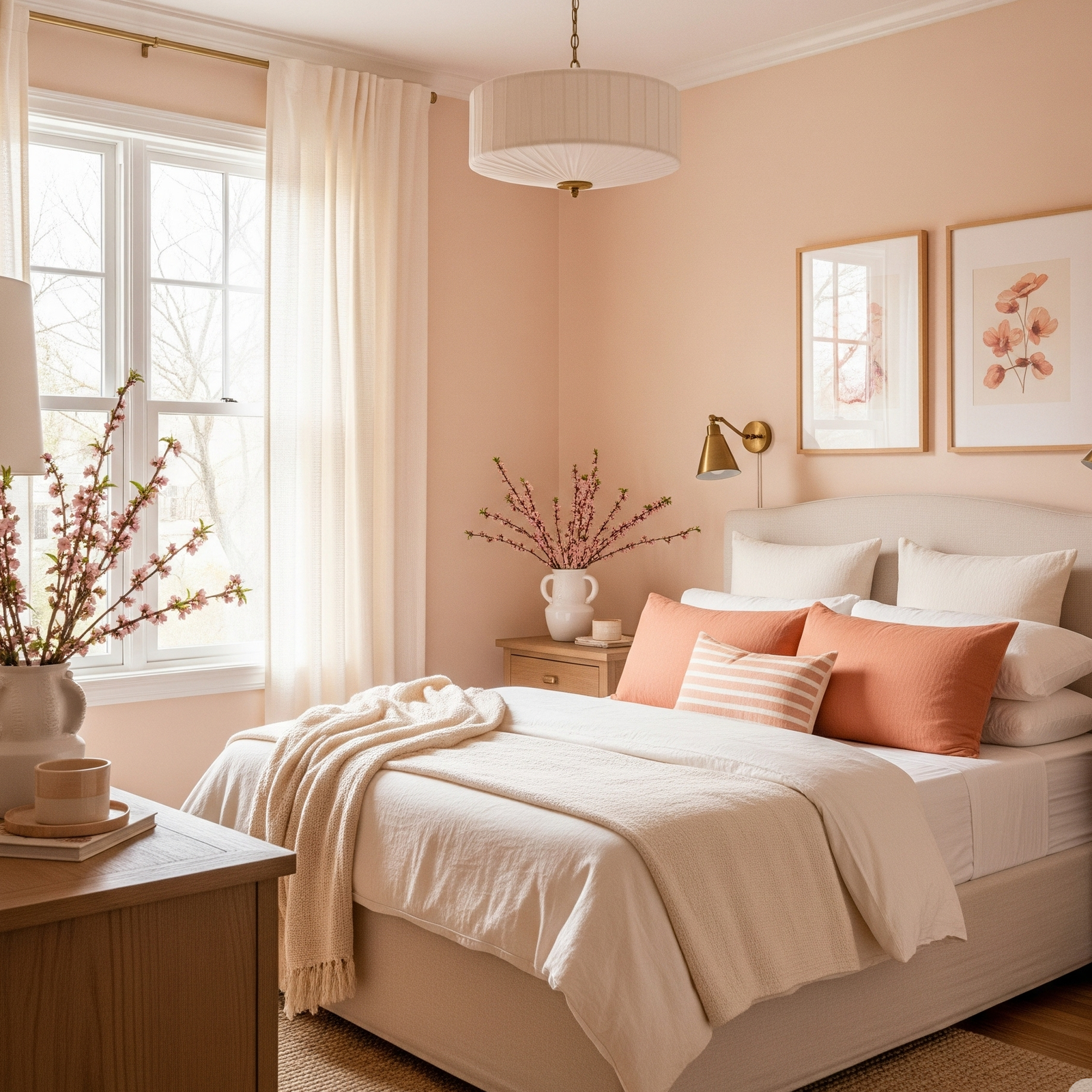 bedroom wall color decoration