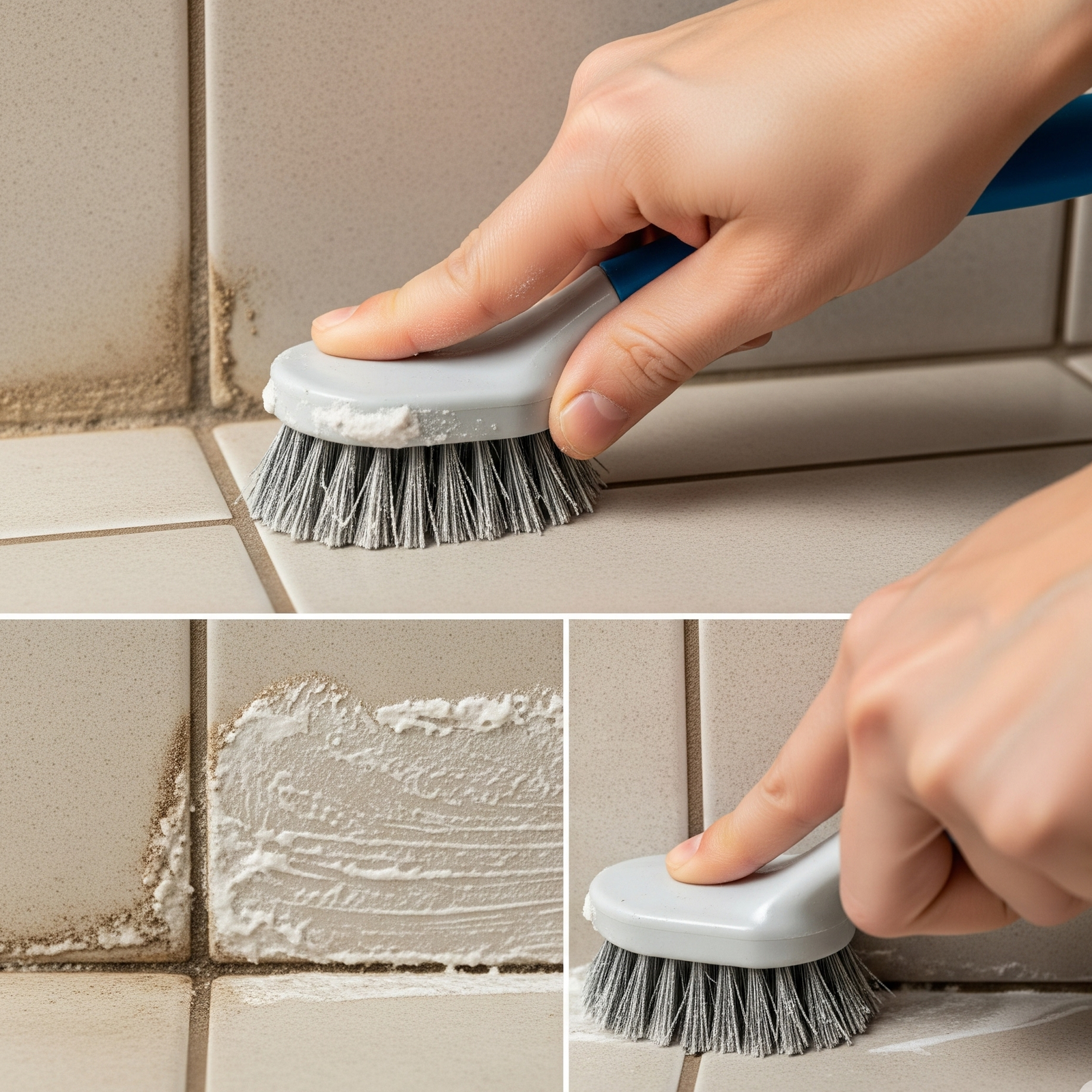 cleaning tile floors
