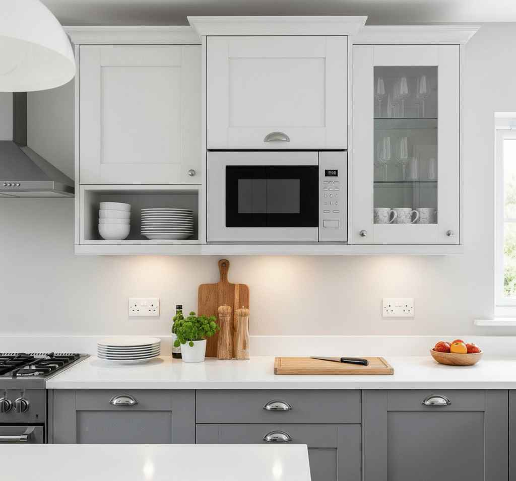 appliance garage cabinet