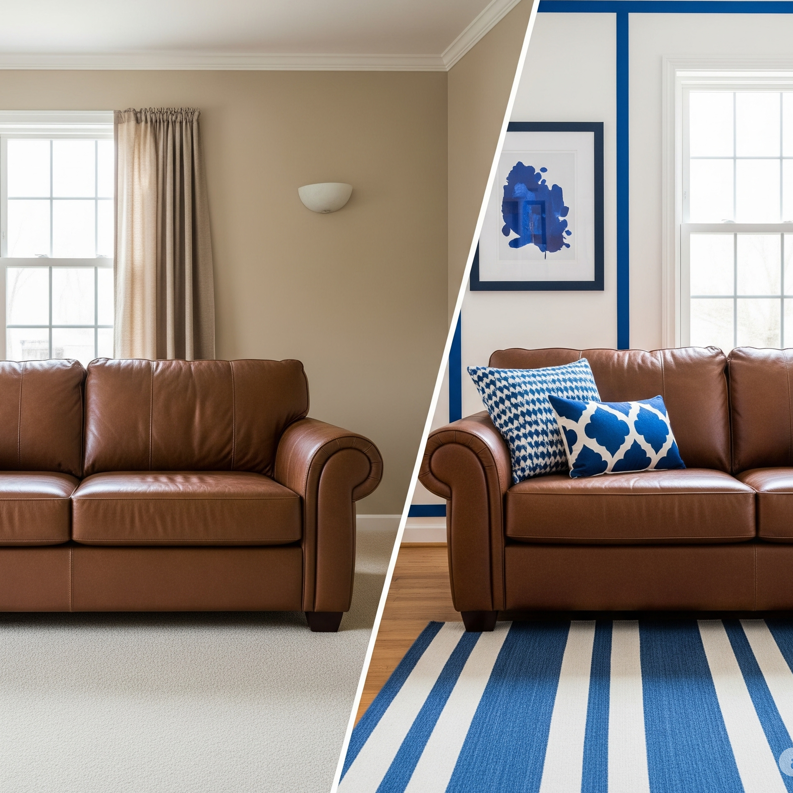 living room colors for brown couch