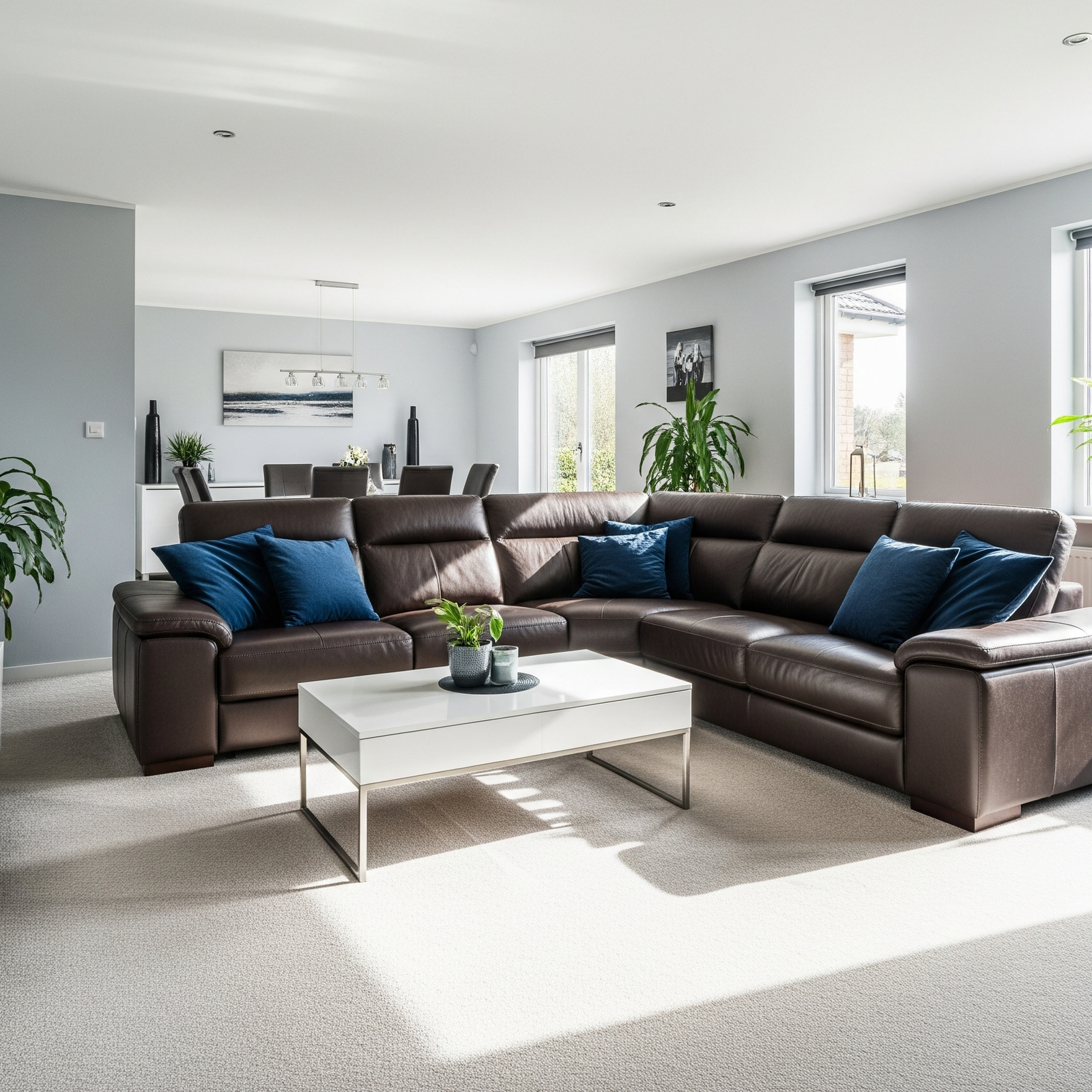 living room colors for brown couch