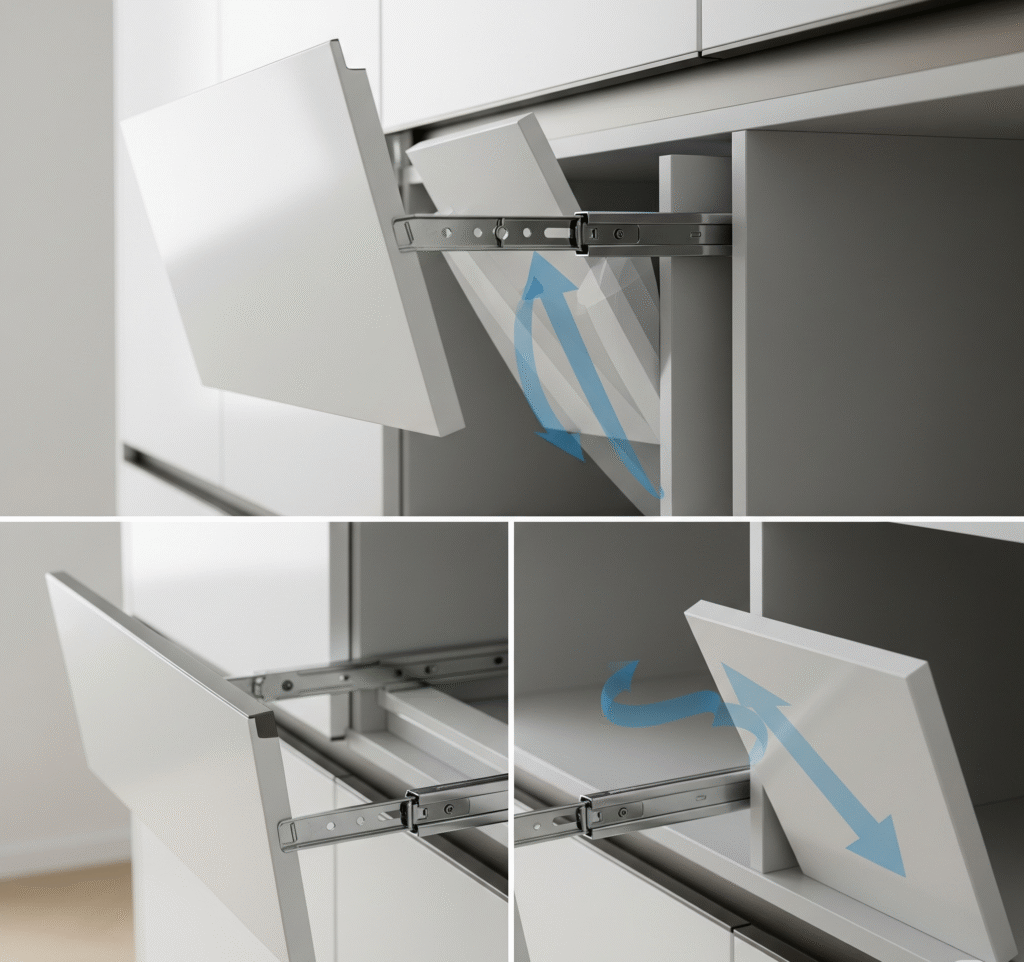 appliance garage cabinet