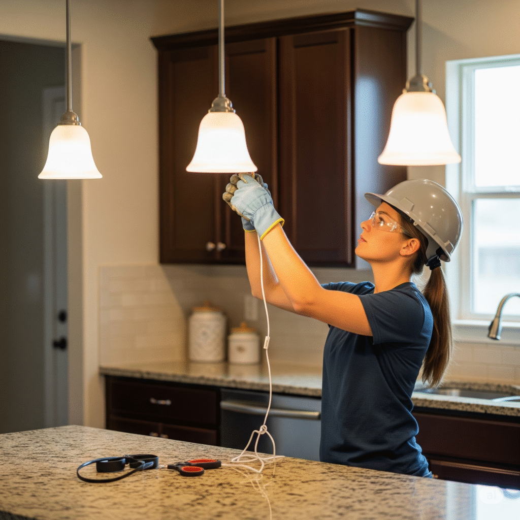 kitchen island lighting