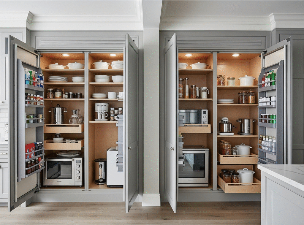 appliance garage cabinet