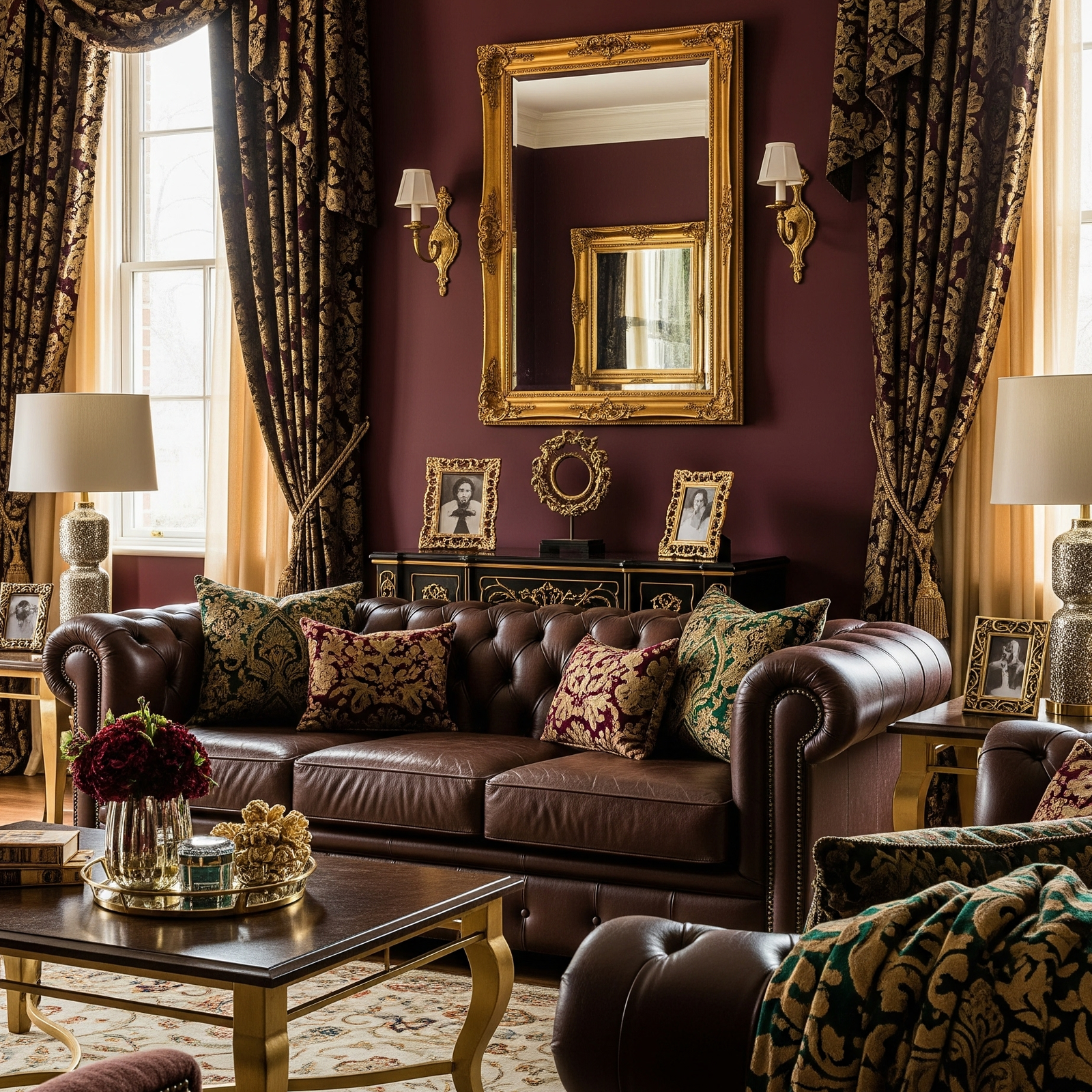living room colors for brown couch