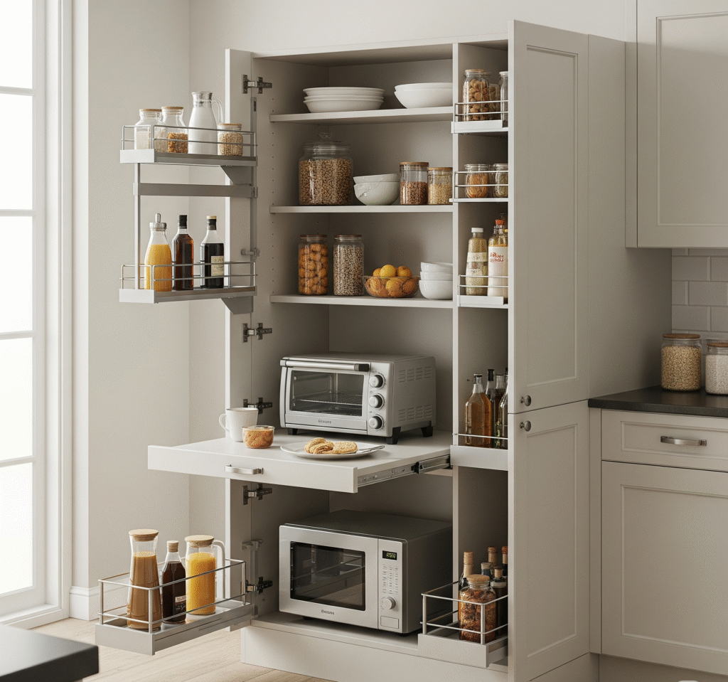 modern appliances garage cabinet