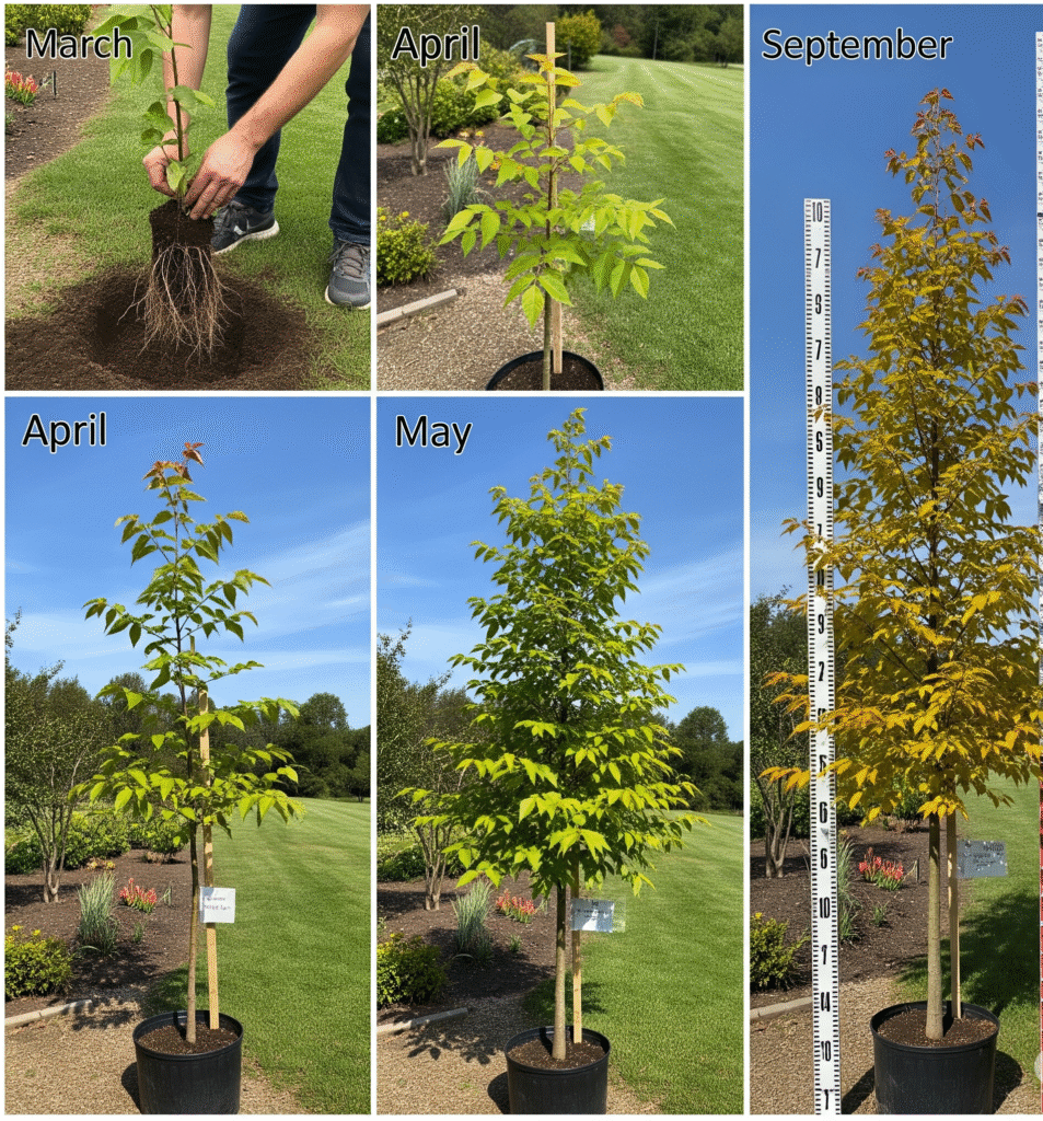 Spring Tree Planting Success A time-lapse - Space Ideas World fast growing trees