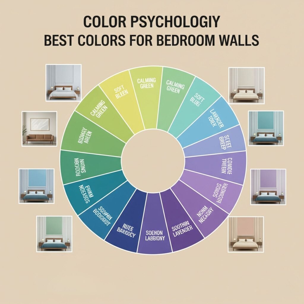 bedroom wall color combination
