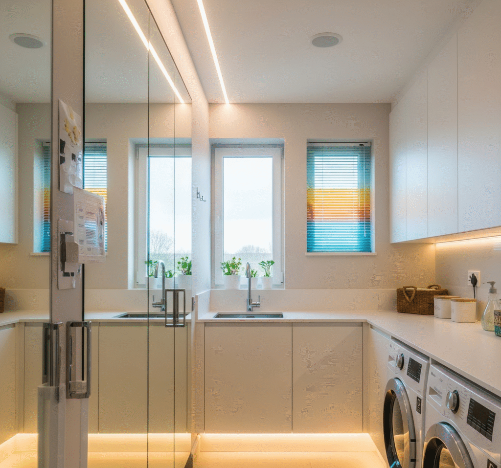 Small laundry room decor ideas
