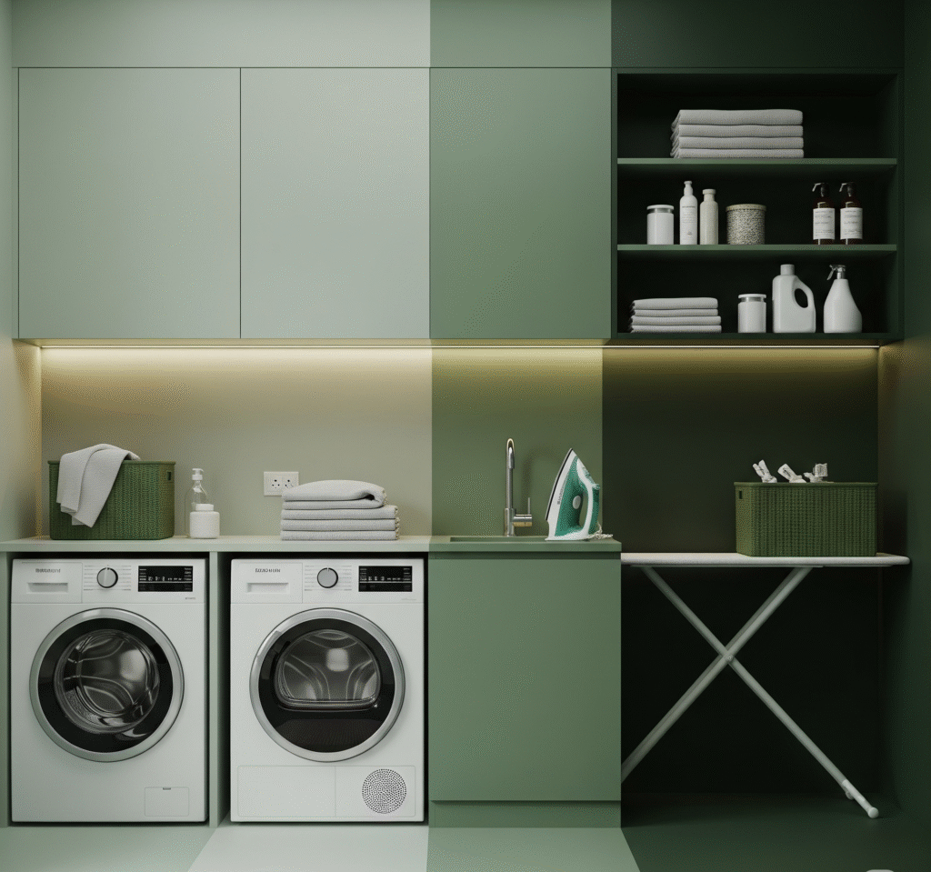 Small laundry room decor ideas