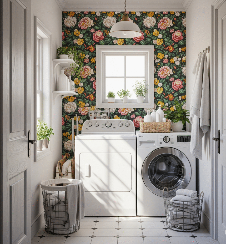 Small laundry room decor ideas