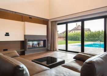 sliding glass door drapery ideas