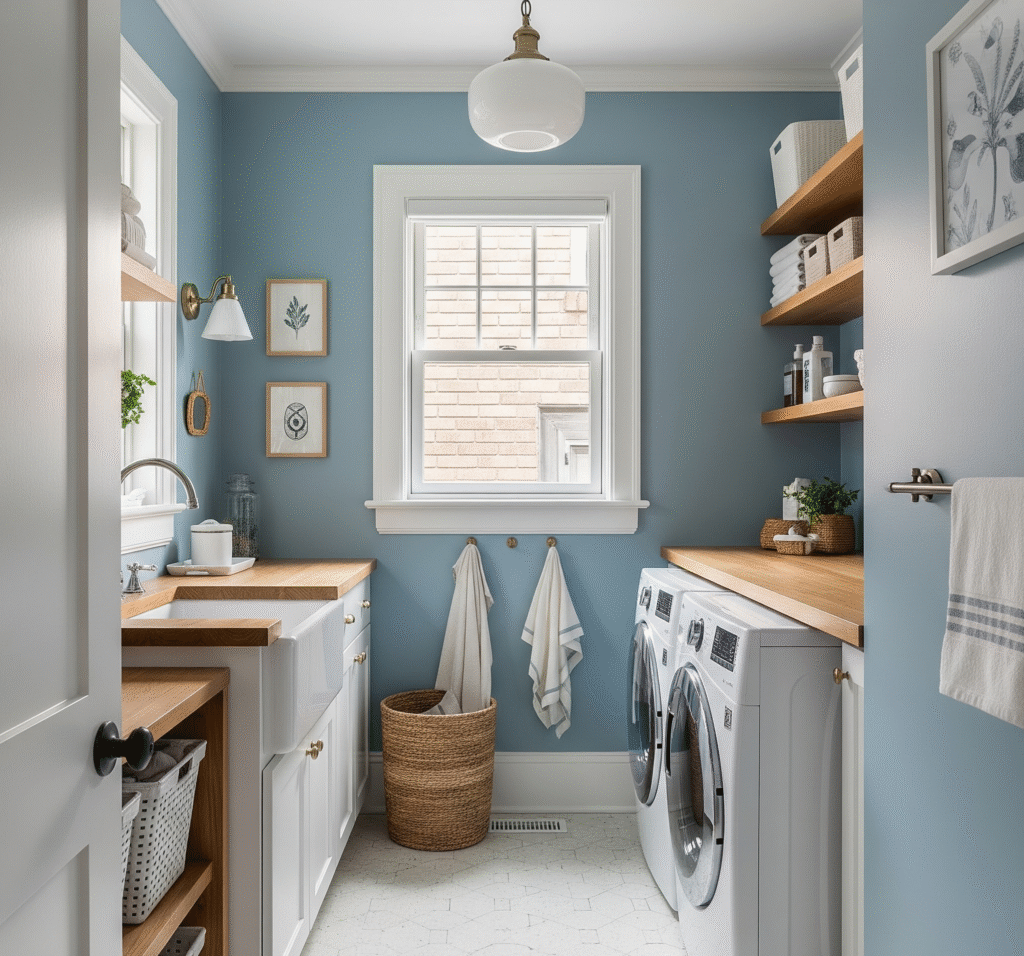 Small laundry room decor ideas