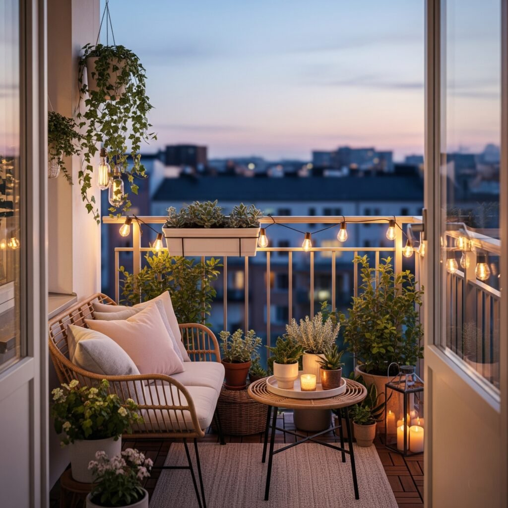 Apartment patio decor ideas
