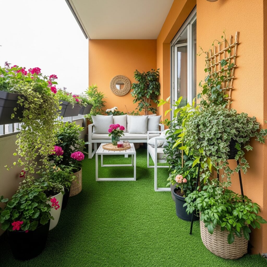 Apartment patio decor ideas