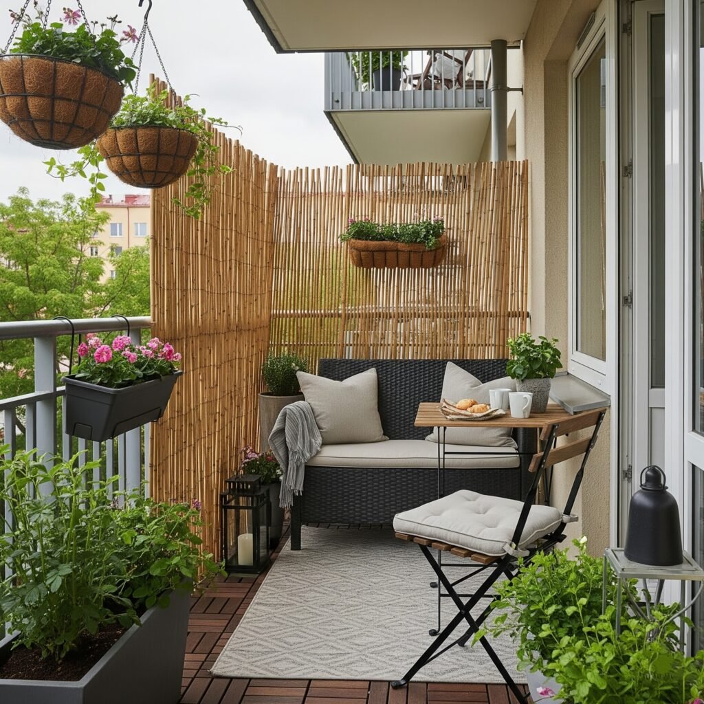 Apartment patio decor ideas