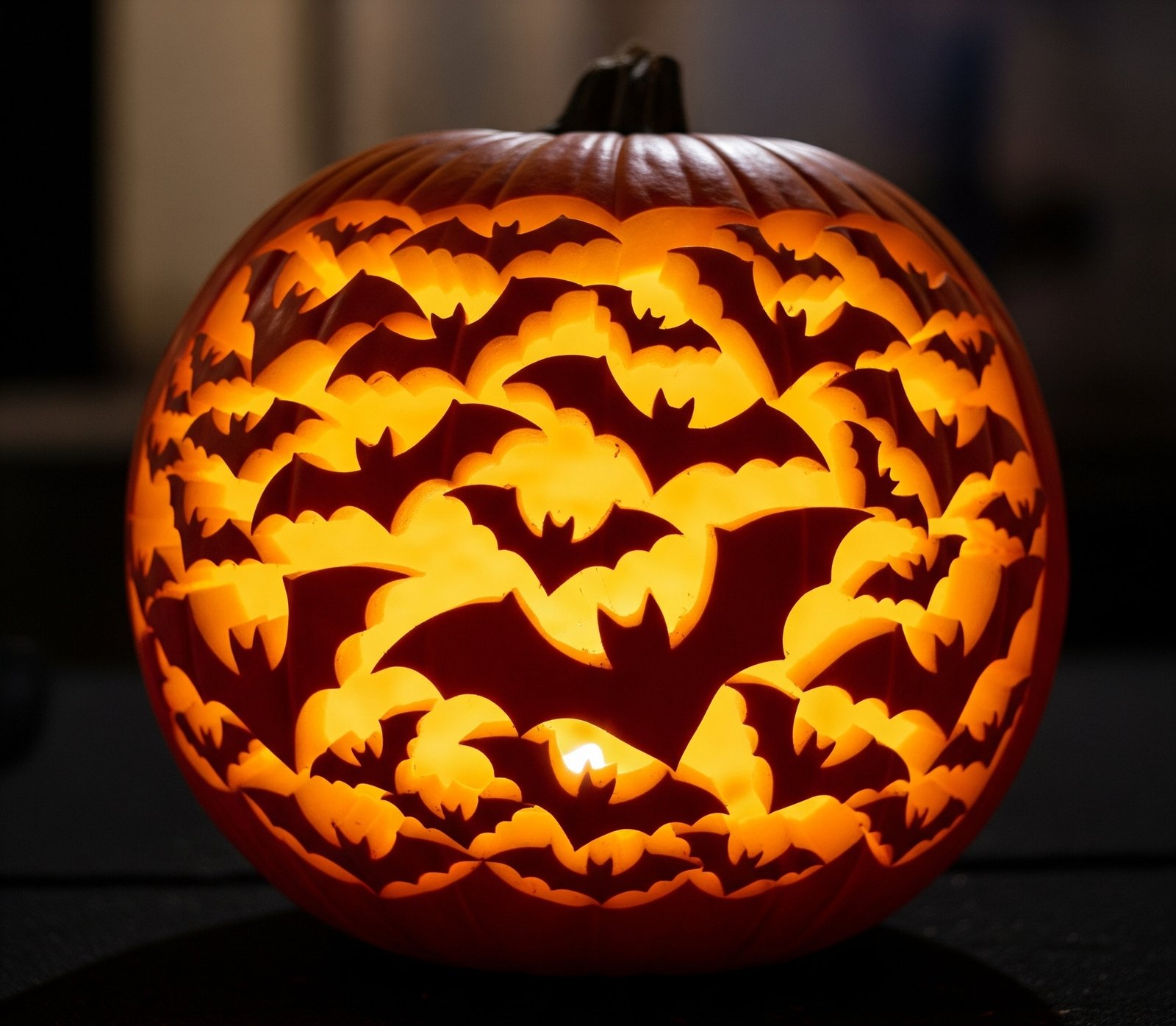 Bat Colonys - Space Ideas World Carving Halloween Pumpkin Ideas