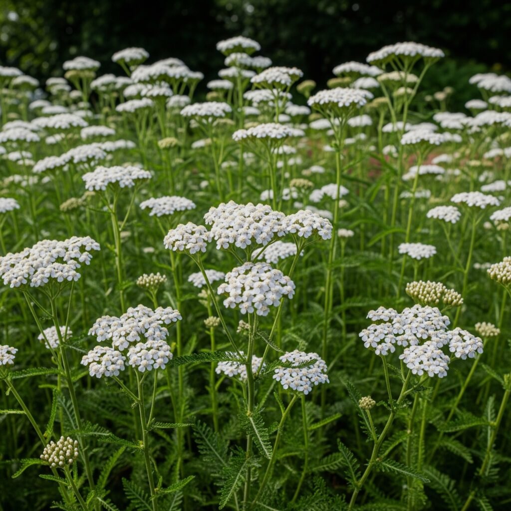 white flowers