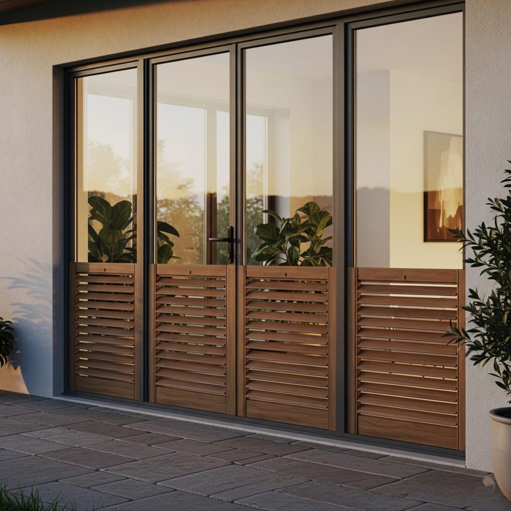 Window Dressing Patio Doors