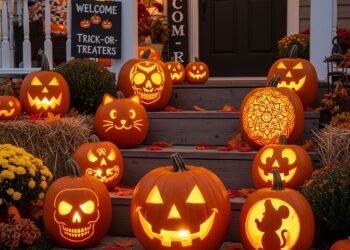 Carving Halloween Pumpkin Ideas
