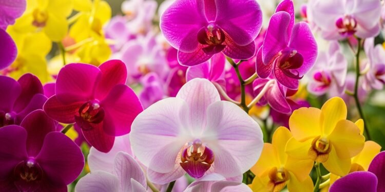 Colours of Orchids - Space Ideas World Colours of Orchids
