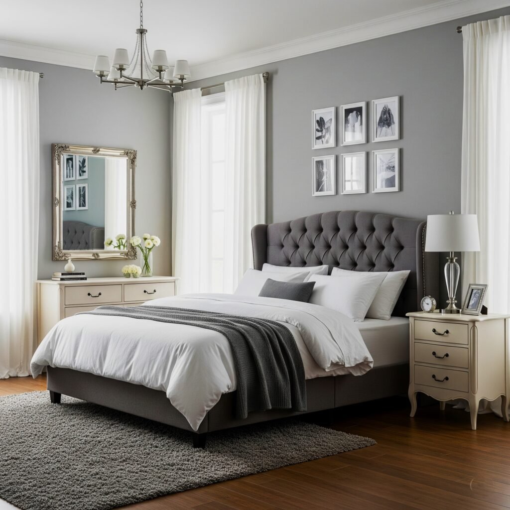Grey Color Bedroom Ideas 