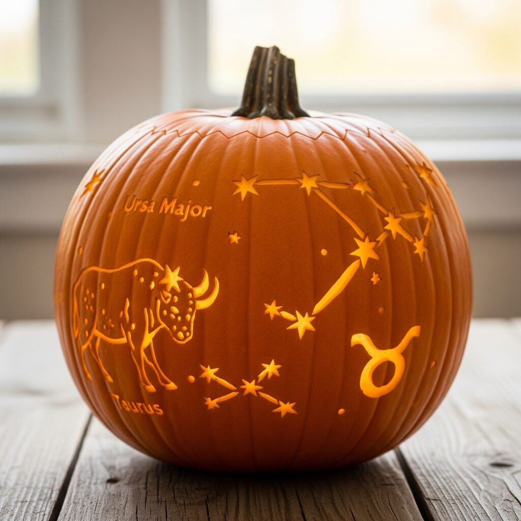 Constellation Map - Space Ideas World Carving Halloween Pumpkin Ideas