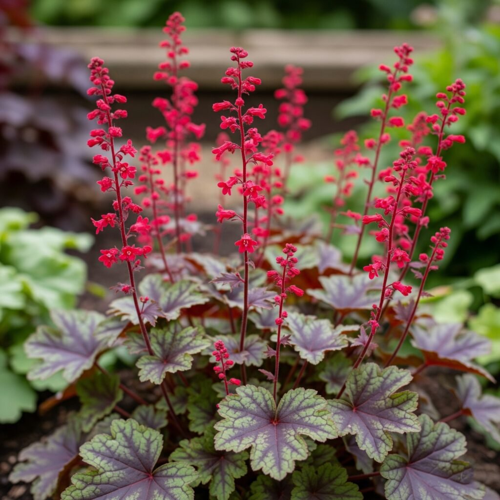 Coral Bells Flowers - Space Ideas World Deer proof shade plants