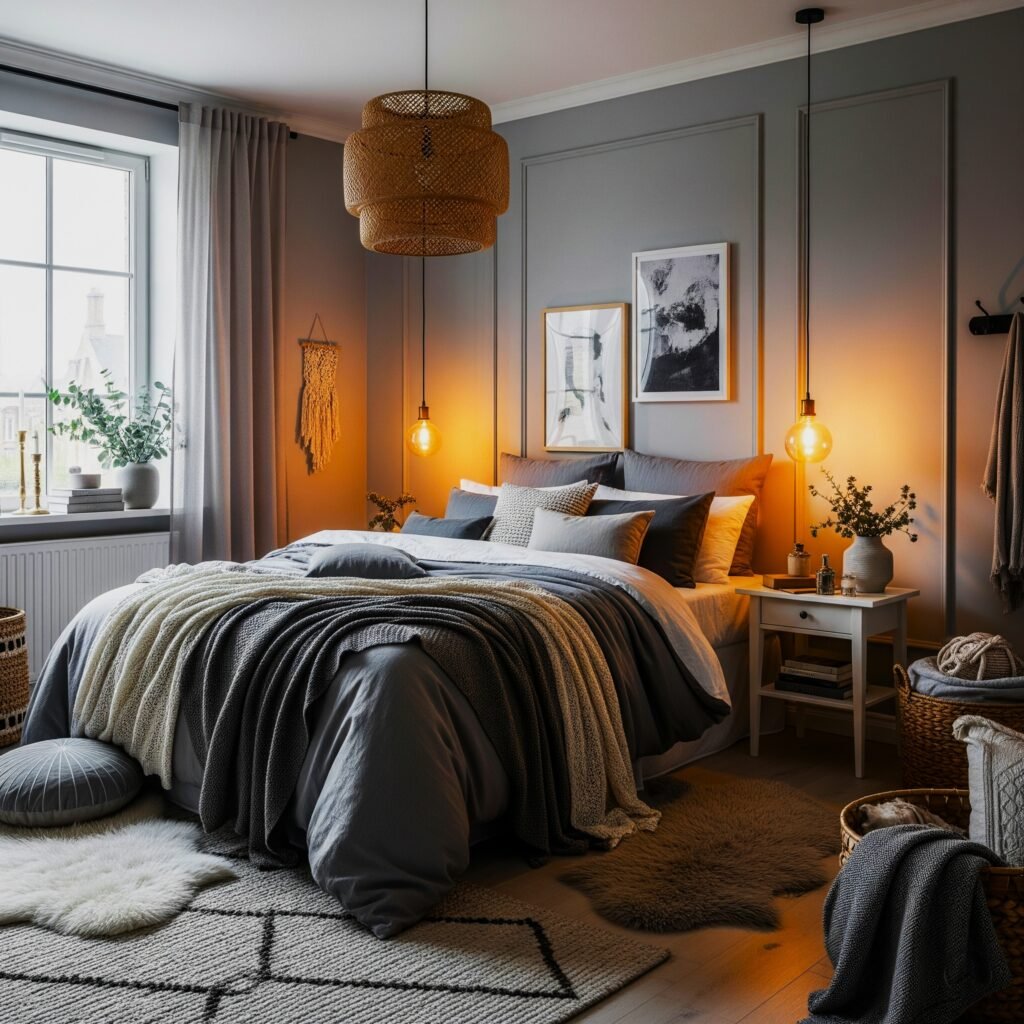 Grey Color Bedroom Ideas 
