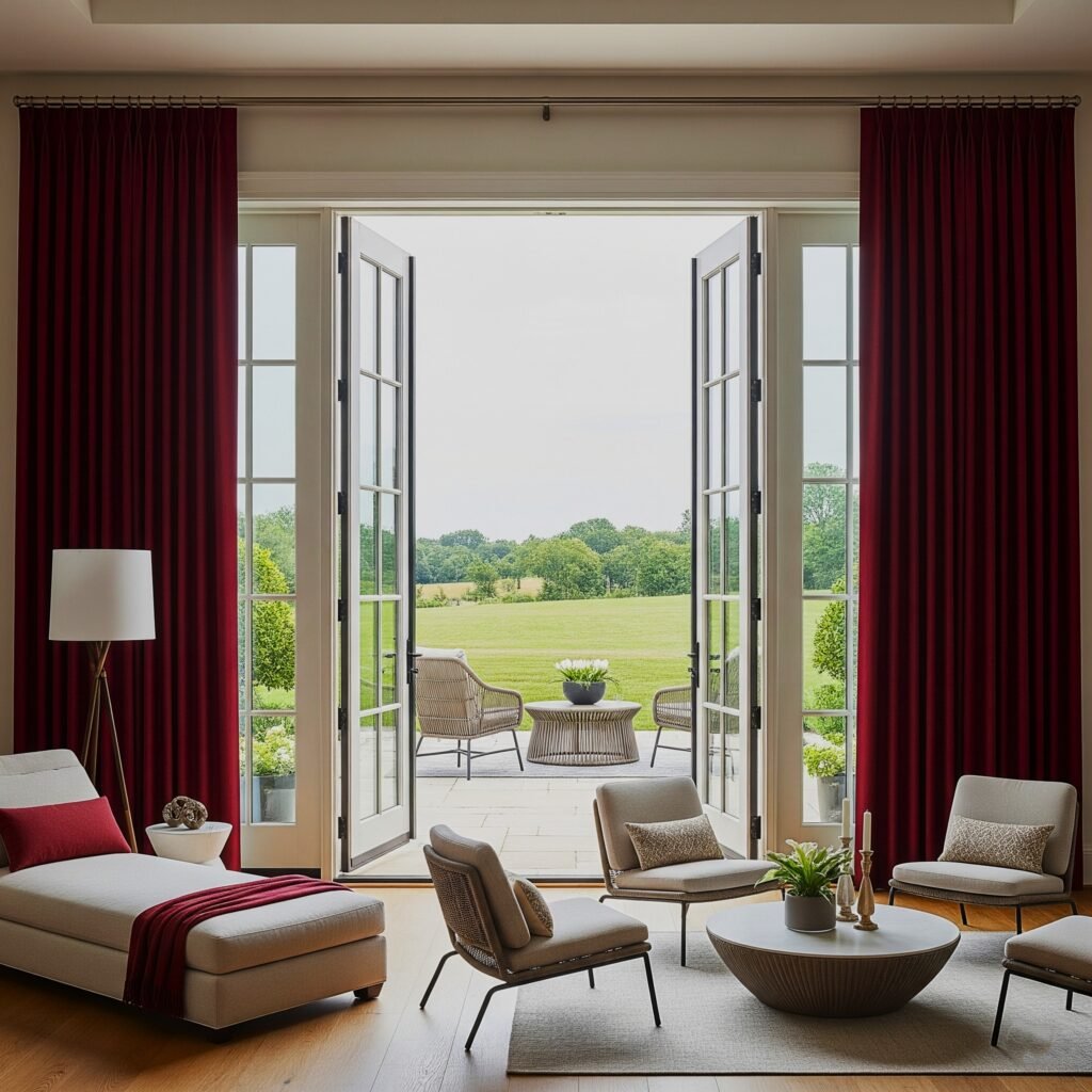 Window Dressing Patio Doors