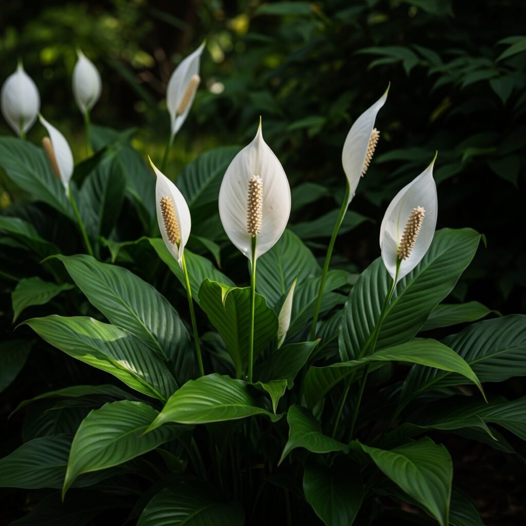 white flowers