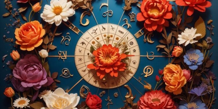 Horoscope Flower - Space Ideas World Horoscope Flower