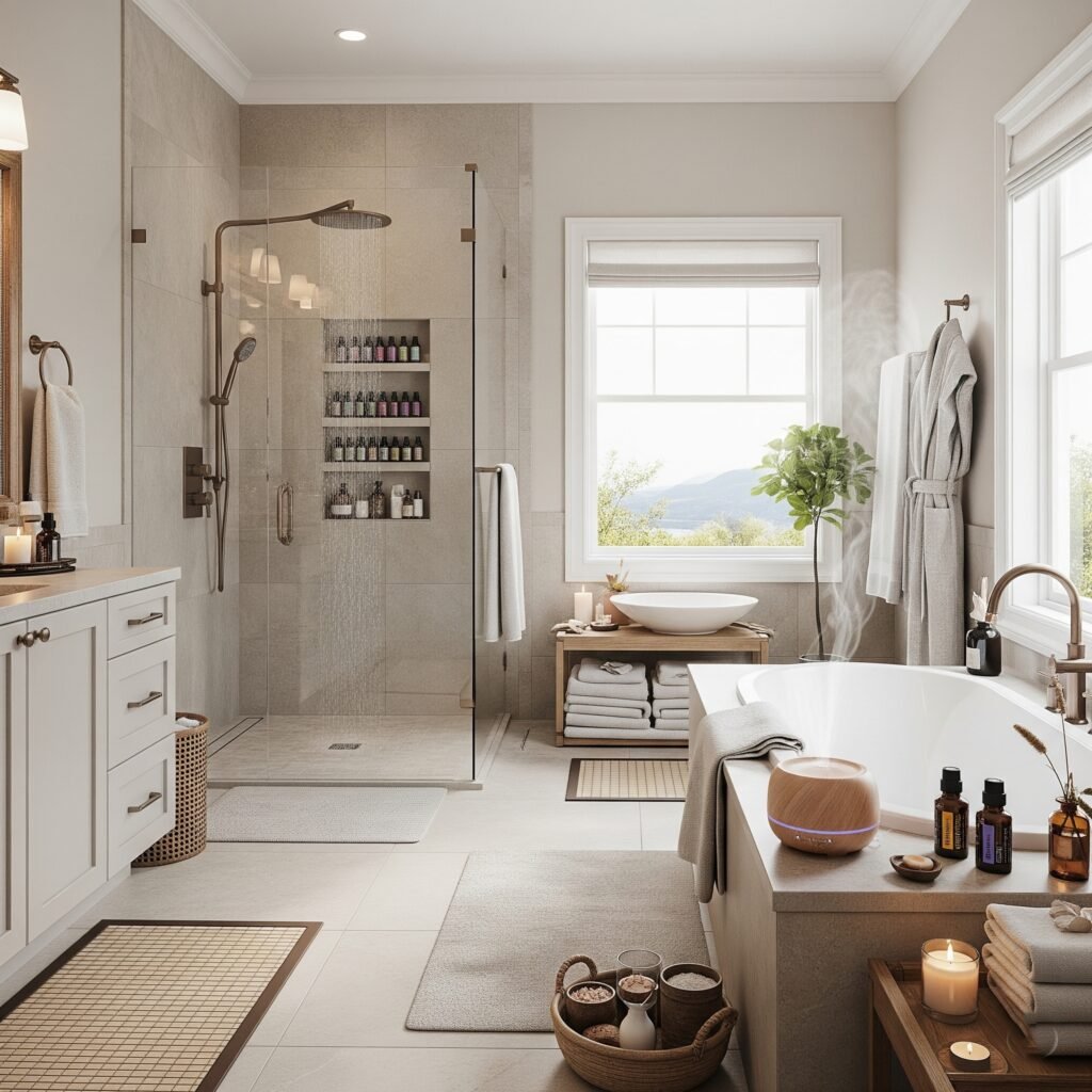 Essential Oil Diffuser Capable - Space Ideas World Bathroom Themes Ideas