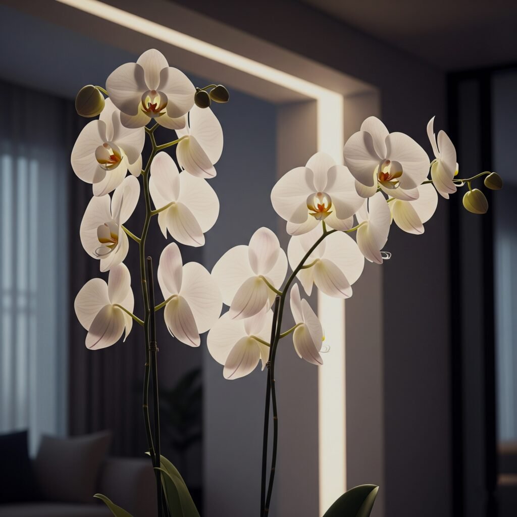 white flowers