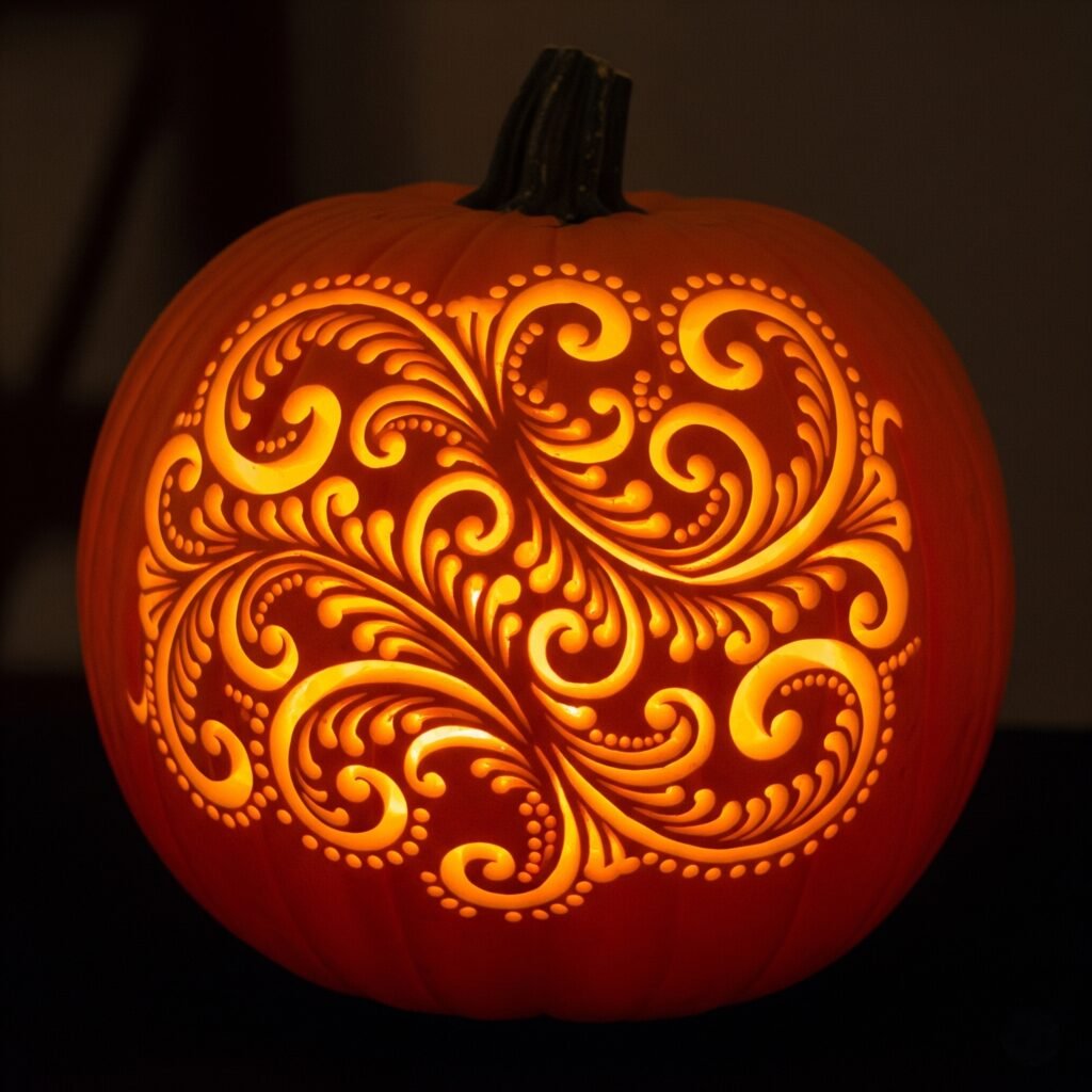 Filigree Scrollwork - Space Ideas World Jack O Lantern Carvings Ideas