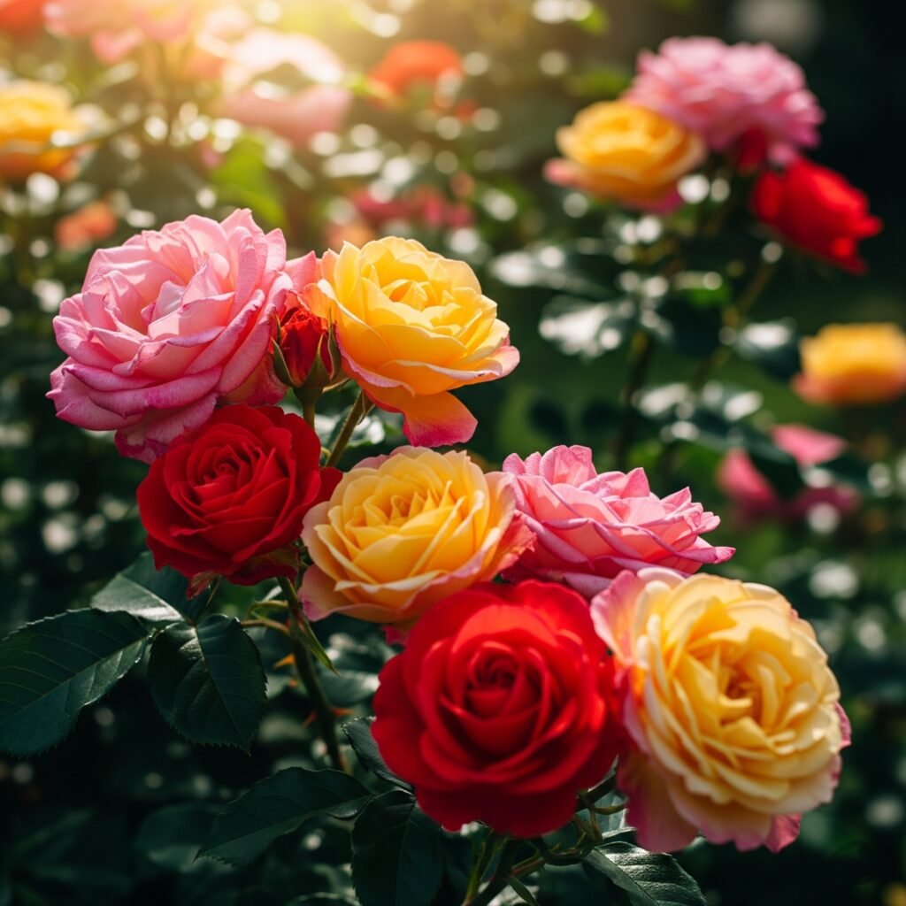 floribunda rose planting