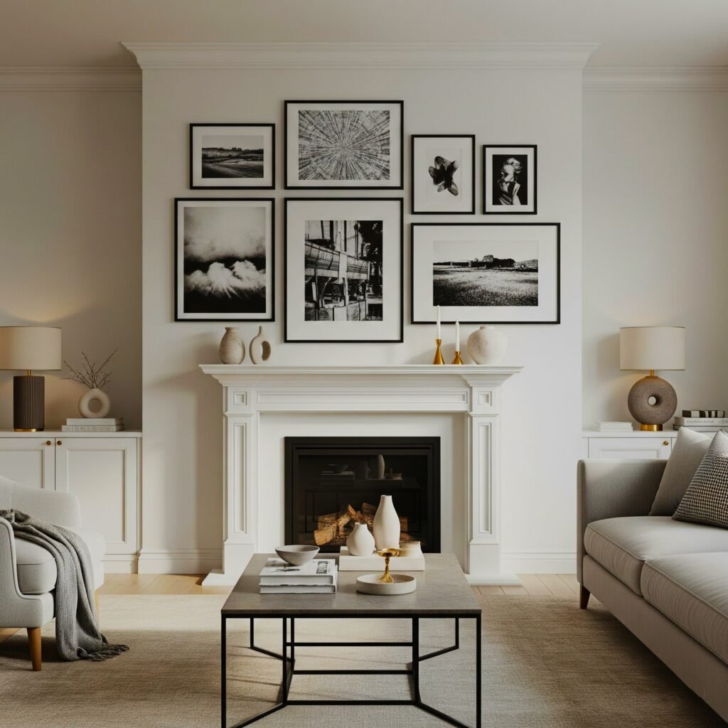 Mantel Decor ideas for fireplace