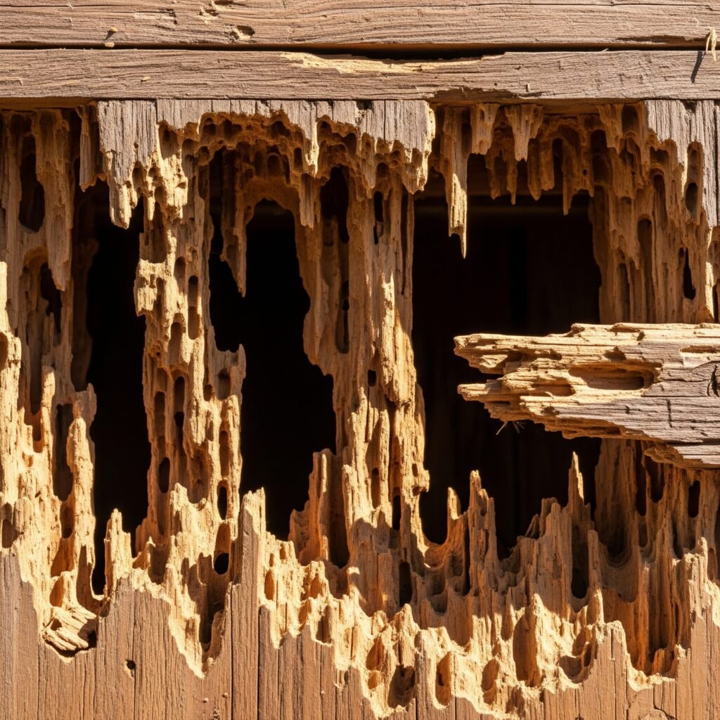 Advanced carpenter bee infestation damage - Space Ideas World Carpenter bees