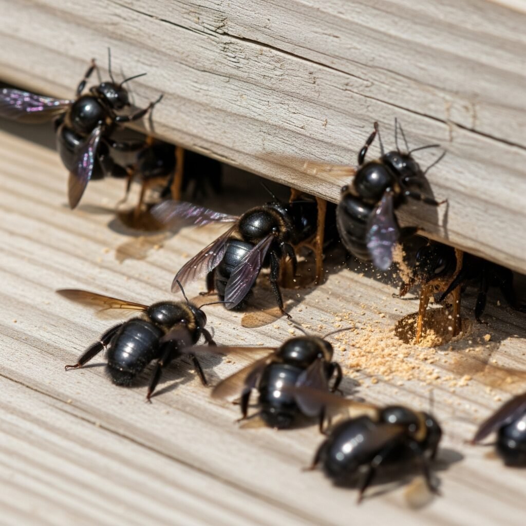 Spring carpenter bee activity - Space Ideas World Carpenter bees