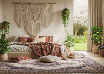 Boho Style Bedroom Ideas
