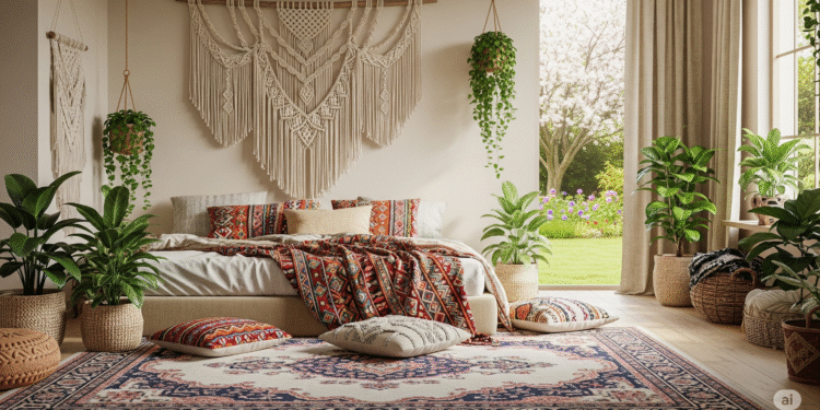 Boho Style Bedroom Ideas - Space Ideas World Boho Style Bedroom Ideas