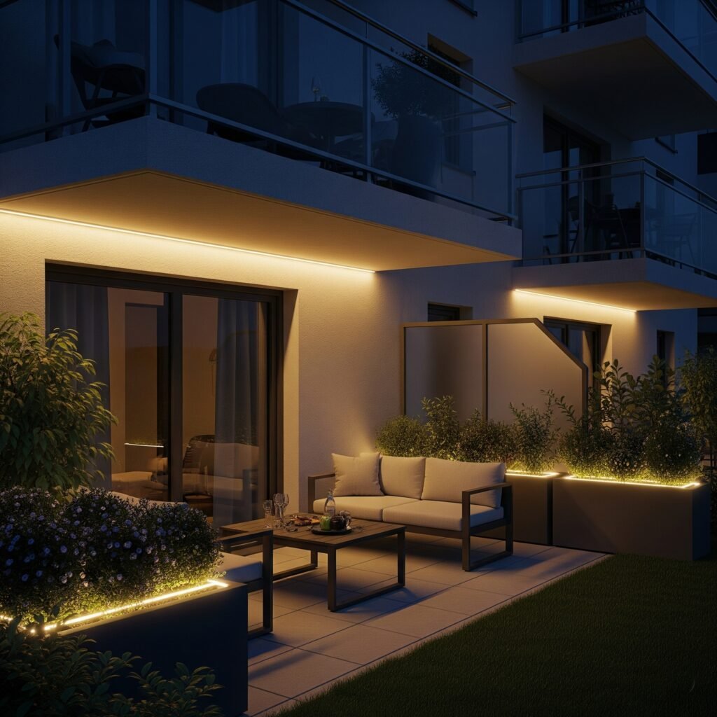 Apartment patio decor ideas