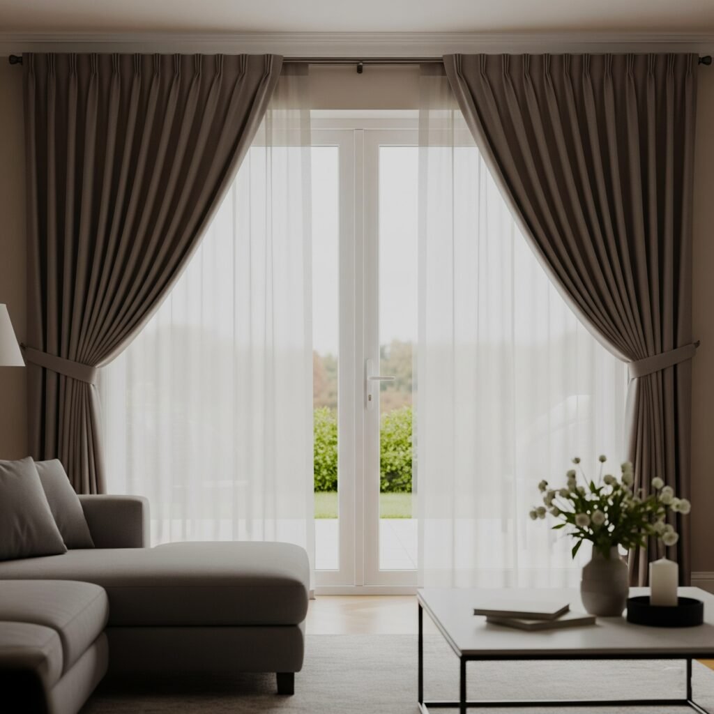 Window Dressing Patio Doors