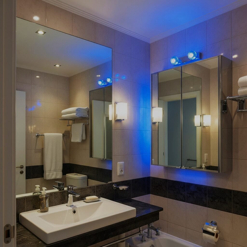 Light Reflecting Mirror Concept - Space Ideas World Bathroom Themes Ideas