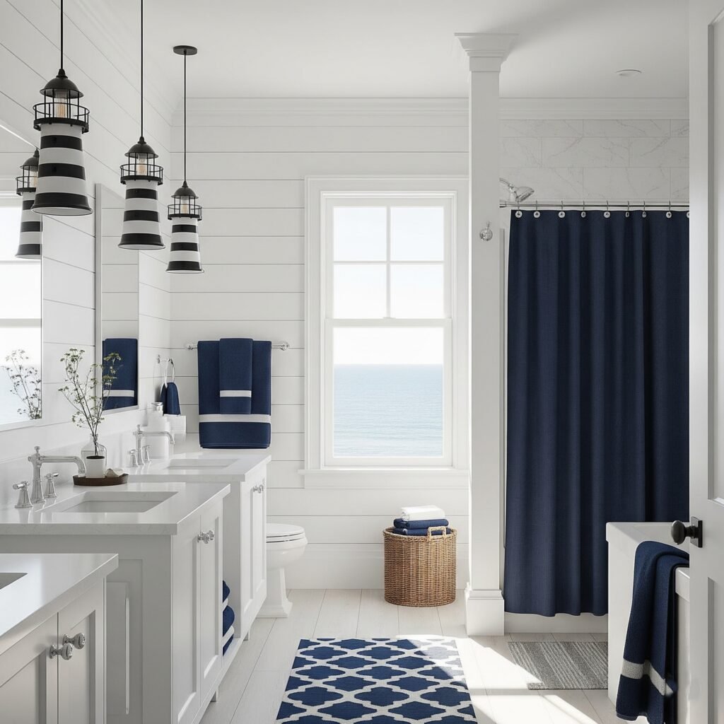 Lighthouse Lighting - Space Ideas World Bathroom Themes Ideas