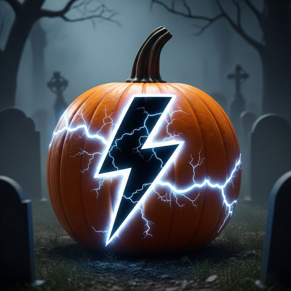 Lightning Bolt - Space Ideas World Jack O Lantern Carvings Ideas