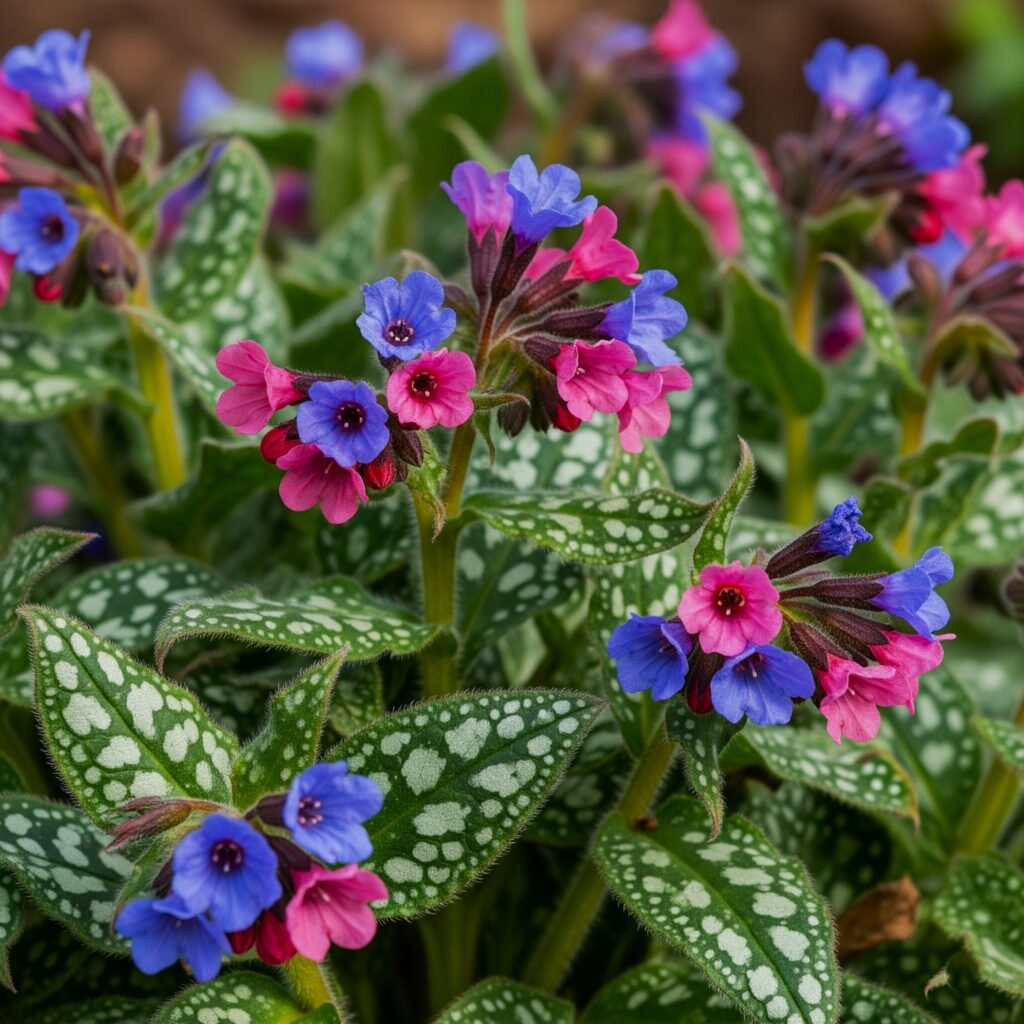 Lungwort - Space Ideas World Deer proof shade plants