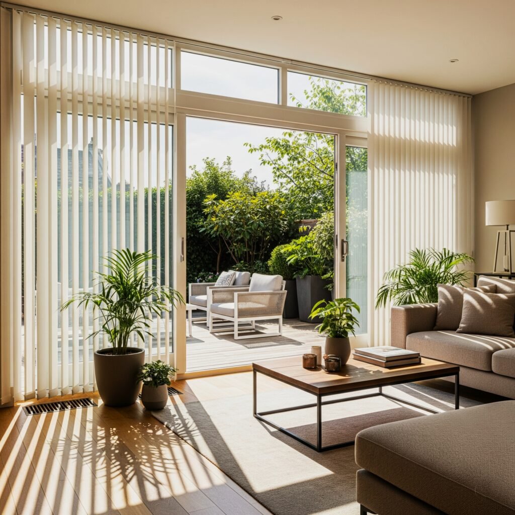 Window Dressing Patio Doors